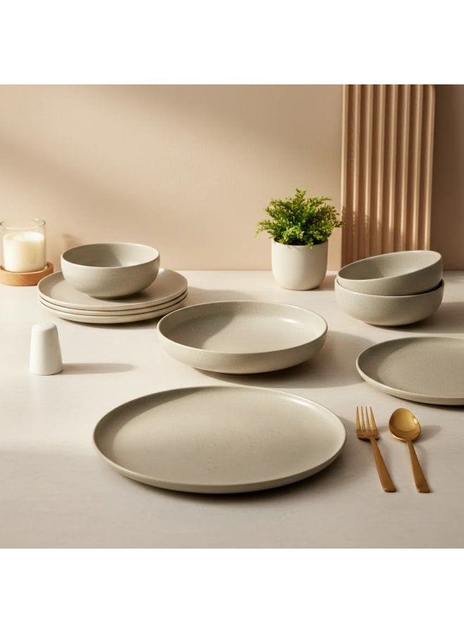 طقم  24 قطعه عشاء بورسلين آش إيسنس